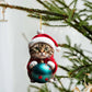🎄10 stilar😻Katt julgran prydnad✨Hängande kattprydnader