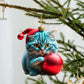 🎄10 stilar😻Katt julgran prydnad✨Hängande kattprydnader