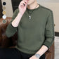 Herr Rund Hals Varm Fodrad Sweatshirt