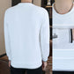 Herr Rund Hals Varm Fodrad Sweatshirt