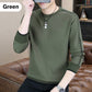 Herr Rund Hals Varm Fodrad Sweatshirt