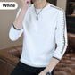 Herr Rund Hals Varm Fodrad Sweatshirt