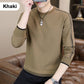 Herr Rund Hals Varm Fodrad Sweatshirt