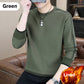 Herr Rund Hals Varm Fodrad Sweatshirt