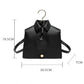 Crossbody-väska med skjortdesign för kvinnor