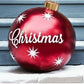 🎄julrea 49% RABATT🔥Utomhus Jul PVC uppblåsbar Dekorerad Boll