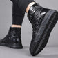 👞Men's Waterproof Warm Faux Leather Snow Boots