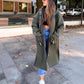 🔥Essentiella outfits för dejter✨ Lång tröja med huva för dam🍂 och axelbandslös topp