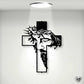 ON SALE🔥Jesus kors metallskylt Kristus väggdekor