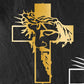 ON SALE🔥Jesus kors metallskylt Kristus väggdekor