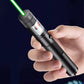 Röd och grön enkelpunkts laserljus