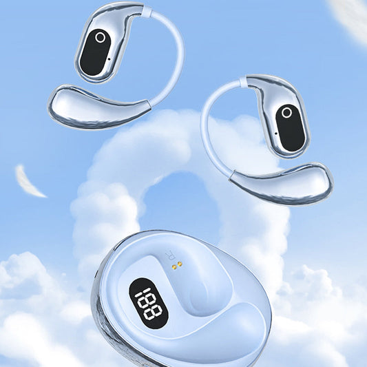 🔥🎁Nyhet 50 % RABATT🔥Bluetooth-hörlurar med Öppna Öron och Översättningsfunktion