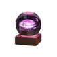 🔥🎁Nyhet 50 % RABATT🔥🥳💞50 000+ SÅLDA!💫🌌 Ta med galaxen in i ditt rum. 3D-kristallkula nattlampa – 50 % RABATT! ✨🌙