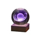 🔥🎁Nyhet 50 % RABATT🔥🥳💞50 000+ SÅLDA!💫🌌 Ta med galaxen in i ditt rum. 3D-kristallkula nattlampa – 50 % RABATT! ✨🌙