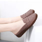 Women's Casual Hollow Out Wedge Backless Mule Sandals
