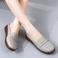Women's Casual Hollow Out Wedge Backless Mule Sandals