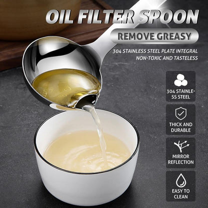 🥄Köp 2 få 1 gratis🔥🍳 Oljeavskiljare – fettavskiljare, sil och ett måste i köket ✨
