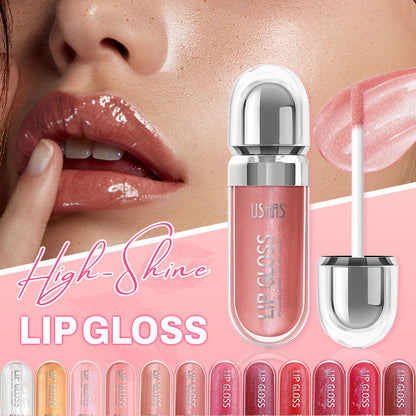 Köp 2, få 1 gratis🔥Långvarigt, mjukgörande och återfuktande läppglans med hög glans💄