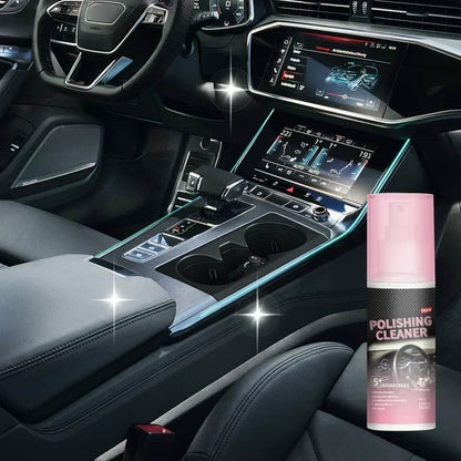 🚗🔥Bilinteriörputs & rengöring – Djuprengöring, återställer glans och giftfri formula ✨
