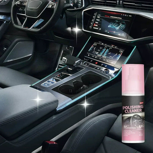 🚗🔥Bilinteriörputs & rengöring – Djuprengöring, återställer glans och giftfri formula ✨