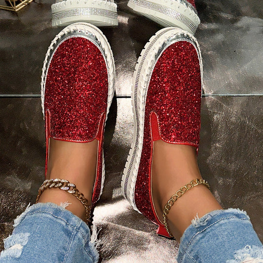👟【Bekväma fritidstofflor för damer】 – Du behöver varken böja dig eller knyta skosnören, bara hoppa i dem så är du redo att ge dig iväg! ✨💨