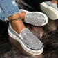 👟【Bekväma fritidstofflor för damer】 – Du behöver varken böja dig eller knyta skosnören, bara hoppa i dem så är du redo att ge dig iväg! ✨💨