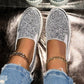 👟【Bekväma fritidstofflor för damer】 – Du behöver varken böja dig eller knyta skosnören, bara hoppa i dem så är du redo att ge dig iväg! ✨💨