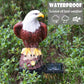🔥🎁Nyhet 50 % RABATT🔥Outdoor Eagle Design – solcellsdriven trädgårdslampa