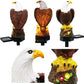 🔥🎁Nyhet 50 % RABATT🔥Outdoor Eagle Design – solcellsdriven trädgårdslampa