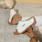 🔥🎁Nyhet 50 % RABATT🔥🔥Casual Wedge Slide-sandaler för kvinnor