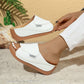 🔥🎁Nyhet 50 % RABATT🔥🔥Casual Wedge Slide-sandaler för kvinnor