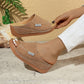 🔥🎁Nyhet 50 % RABATT🔥🔥Casual Wedge Slide-sandaler för kvinnor