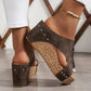 👡 50% RABATT! ✨ Damsandaler med Dubbar – Trendigt Design, Bekväm Passform & Perfekt För Sommaren ☀️