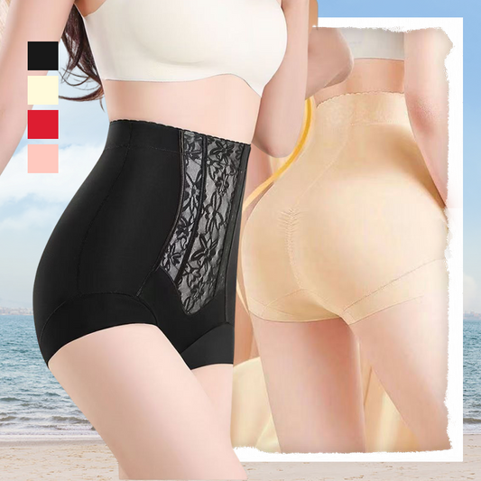 🔥Köp 1 få 1 gratis🔥Formbärande bodybyxor med hög midja