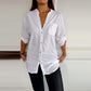 Casual topp med patchwork pailletten