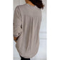 Casual topp med patchwork pailletten