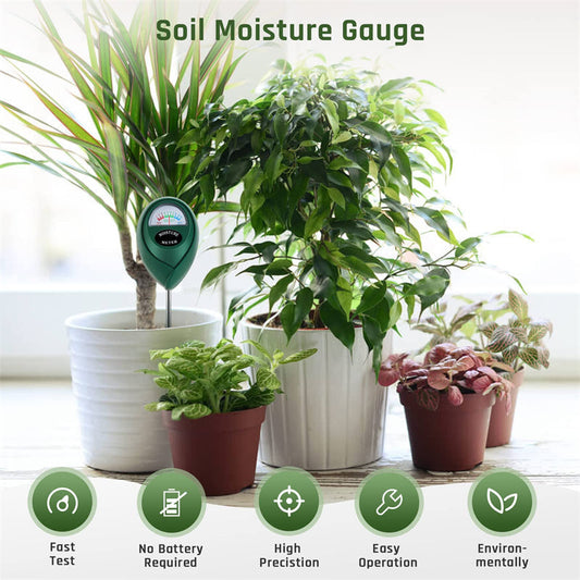 🌱 50 % RABATT NU! 💧 Professionell jordfuktighetsmätare – exakta avläsningar & färgkodsskala – perfekt för inomhus- och utomhusväxter 🏡