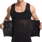 Slimming Mesh Waist-Cinching Vest för män