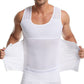 Slimming Mesh Waist-Cinching Vest för män