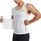 Slimming Mesh Waist-Cinching Vest för män