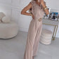 🔥🎁Nyhet 50 % RABATT🔥💖Ärmlös jumpsuit med blomstersmyckning för kvinnor🌸