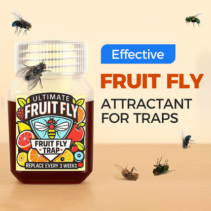 🔥🎁Köp 2 få 1 gratis🔥🍎 Effektivt Lockmedel för Fruktflugfällor – För Ett Fräschare Hem
