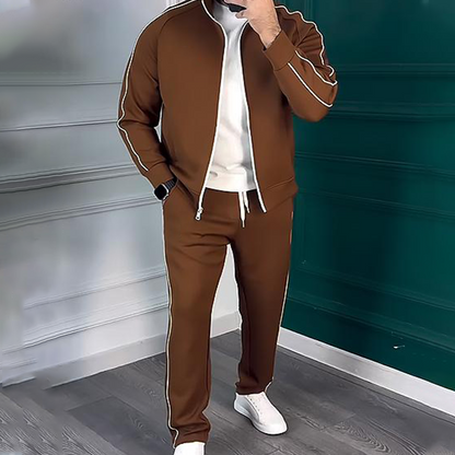 🔥🎁Nyhet 50 % RABATT🔥✨😎Klassiska träningsoveraller med sidostripor