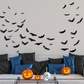 🦇 50% RABATT NU! Halloween 3D Bat LED Wall Light Decor – realistiska fladdermöss i flera storlekar, med lila LED-lampor – perfekt för väggar, dörrar och fönster 👻✨