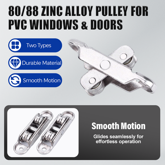 ✨Köp 2 få 1 gratis 🎁80/88 Rulle i sinklegering för PVC-fönster och -dörrar