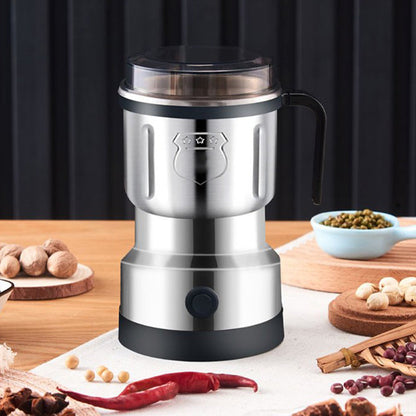 🌶️⚡ 50 % RABATT NU! ✨ Multifunktionell Elektrisk Kvarn – Mal Kryddor, Kaffe, Örter & Nötter Med Ett Knapptryck ☕🌿