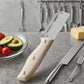 🥕 KÖP 2 FÅ 1 GRATIS! 🔪 Multifunktionell Skalare – Rakbladsvass, Ergonomiskt Trähandtag & Perfekt För Köket ✨