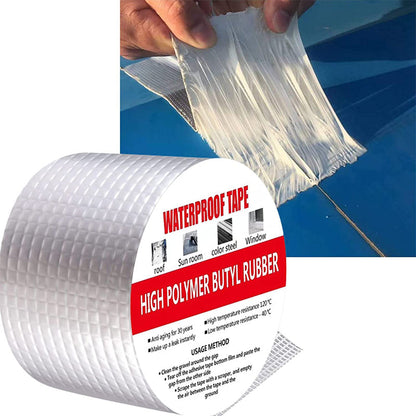 📢📢50% RABATT NU!! ⏰Kraftig Vattentät Tejp av Aluminiumfolie