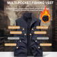 ⏰ Tidsbegränsat Erbjudande: 49% RABATT 🔥🧥 Herr Oversized Ärmlös Västjacka Med Fickor