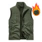 ⏰ Tidsbegränsat Erbjudande: 49% RABATT 🔥🧥 Herr Oversized Ärmlös Västjacka Med Fickor